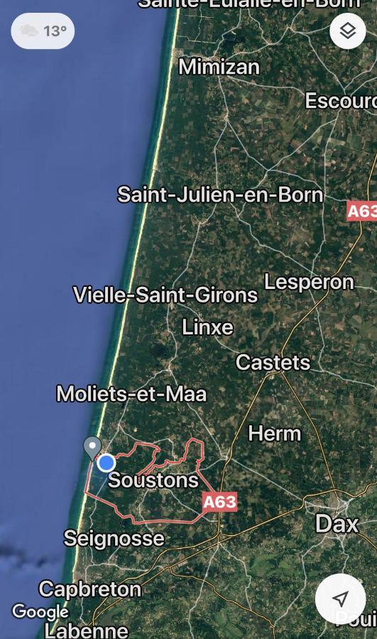 Soustons plage Maison terrasse pour 2 à 3 pers les villas du lac Wifi Piscine Tennis Esterno foto